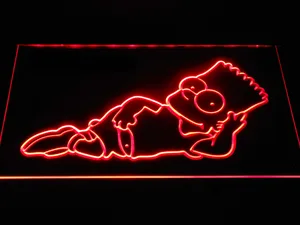 The Simpsons Bart Lounge LED Neon Sign