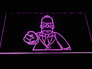 The Simpsons Homer Suit LED Neon Sign