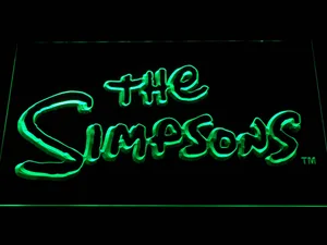The Simpsons LED Neon Sign