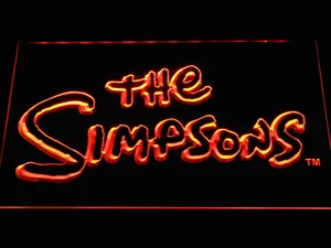 The Simpsons LED Neon Sign