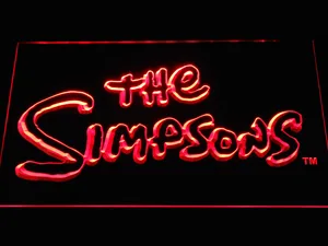 The Simpsons LED Neon Sign
