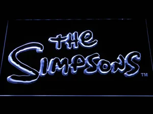 The Simpsons LED Neon Sign