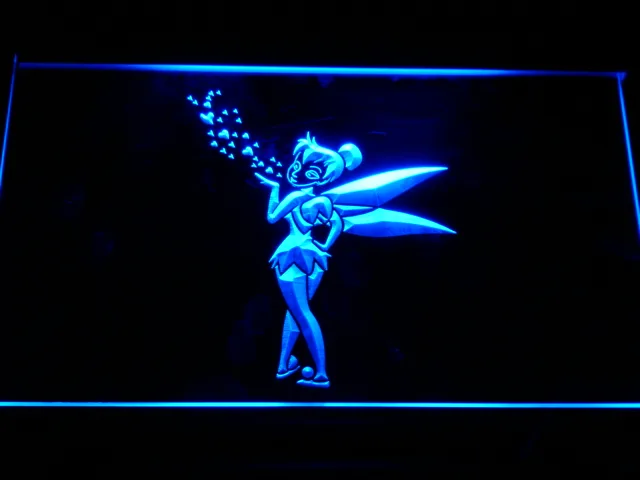 Tinkerbell Hearts LED Neon Sign