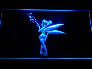 Tinkerbell Hearts LED Neon Sign