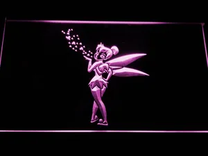 Tinkerbell Hearts LED Neon Sign