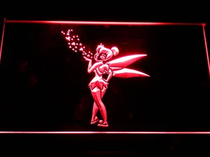 Tinkerbell Hearts LED Neon Sign