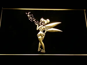 Tinkerbell Hearts LED Neon Sign