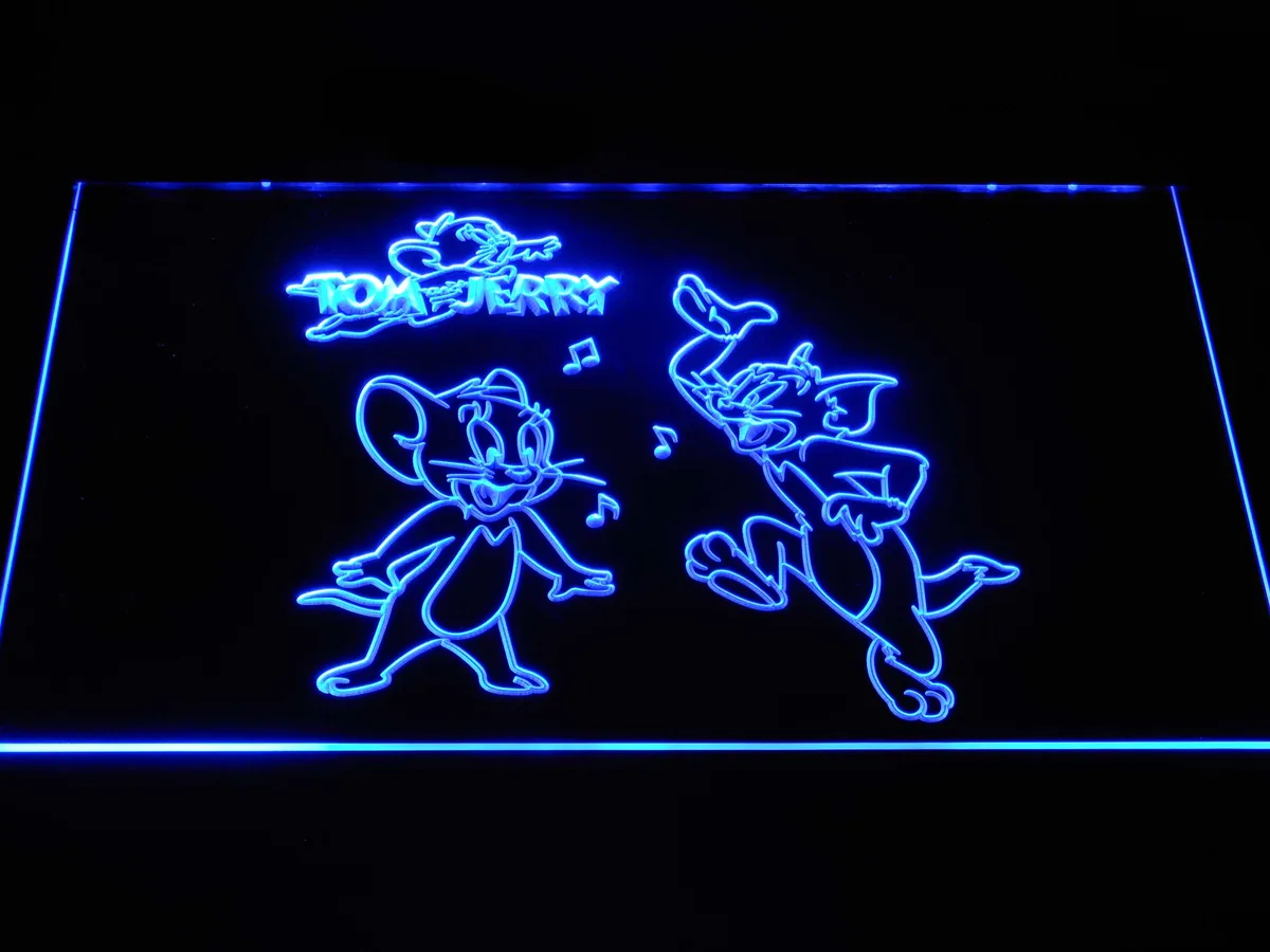 Tom and Jerry Dancing LED Neon Sign