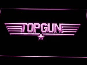 Top Gun LED Neon Sign