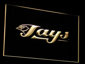 Toronto Blue Jays 2004-2011 Logo LED Neon Sign - Legacy Edition