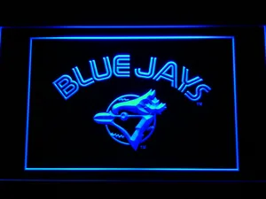 Toronto Blue Jays 2008-2010 Jersey Logo LED Neon Sign - Legacy Edition