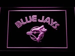 Toronto Blue Jays 2008-2010 Jersey Logo LED Neon Sign - Legacy Edition