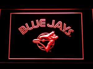 Toronto Blue Jays 2008-2010 Jersey Logo LED Neon Sign - Legacy Edition
