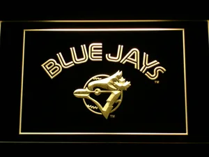 Toronto Blue Jays 2008-2010 Jersey Logo LED Neon Sign - Legacy Edition