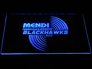Townsville Blackhawks LED Neon Sign