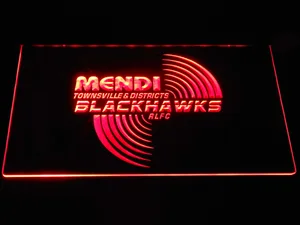 Townsville Blackhawks LED Neon Sign
