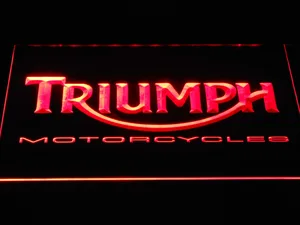 Triumph Motorcycles LED Neon Sign