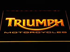 Triumph Motorcycles LED Neon Sign