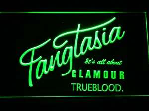 True Blood Fangtasia LED Neon Sign