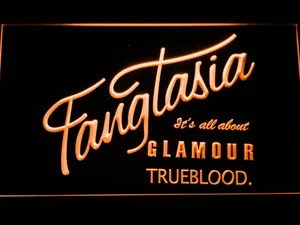 True Blood Fangtasia LED Neon Sign