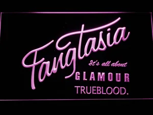 True Blood Fangtasia LED Neon Sign