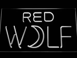 True Blood Red Wolf  LED Neon Sign