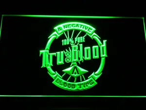 True Blood Tru Blood Soda LED Neon Sign