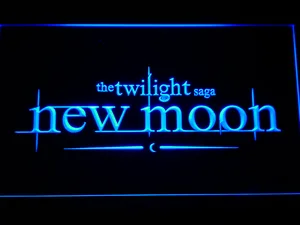 Twilight New Moon LED Neon Sign