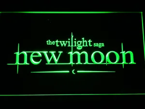 Twilight New Moon LED Neon Sign