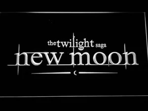 Twilight New Moon LED Neon Sign