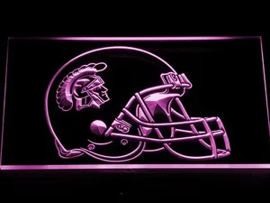 USC Trojans Helmet LED Neon Sign