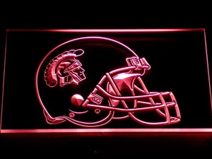 USC Trojans Helmet LED Neon Sign