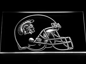 USC Trojans Helmet LED Neon Sign