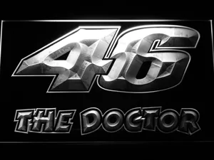 Valentino Rossi 46 The Doctor LED Neon Sign