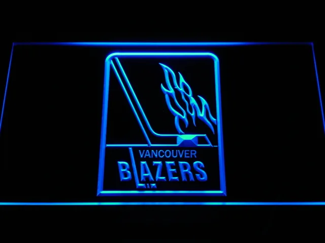 Vancouver Blazers LED Neon Sign - Legacy Edition