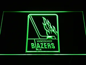 Vancouver Blazers LED Neon Sign - Legacy Edition