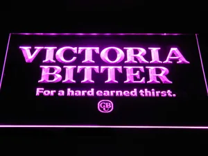Victoria Bitter Wordmark LED Neon Sign