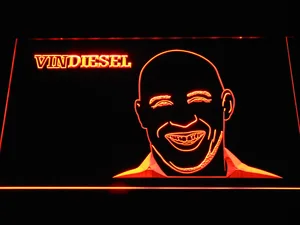 Vin Diesel LED Neon Sign