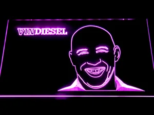 Vin Diesel LED Neon Sign