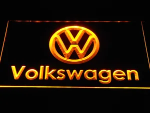 Volkswagen Wordmark LED Neon Sign