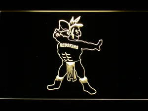 Washington Football Team 1960-1965 LED Neon Sign - Legacy Edition