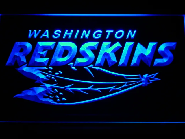 Washington Football Team 2002-2004 LED Neon Sign - Legacy Edition
