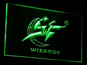 Washington Wizards LED Neon Sign - Legacy Edition