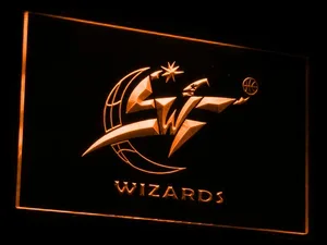 Washington Wizards LED Neon Sign - Legacy Edition