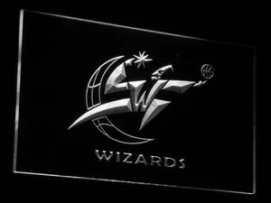 Washington Wizards LED Neon Sign - Legacy Edition