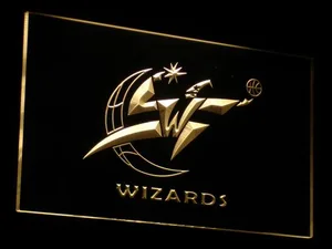 Washington Wizards LED Neon Sign - Legacy Edition