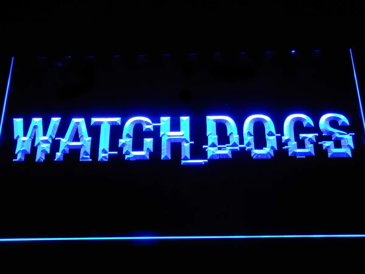 Watch Dogs LED Neon Sign