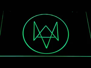 Watch Dogs Logo LED Neon Sign