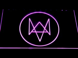 Watch Dogs Logo LED Neon Sign