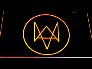 Watch Dogs Logo LED Neon Sign